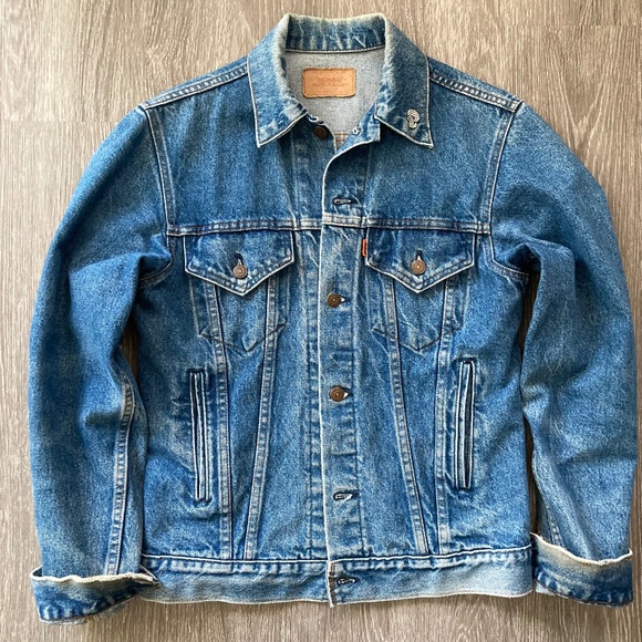 Vintage Made USA Levis Trucker - Picture 1 of 8